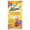 Alive!® Kids, Chewable Multivitamin, Ages 2+, Orange & Berry Fruit, 120 Chewable Tablets