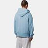 Carhartt WIP Loose Fit Square Label Kangaroo Pocket Zip Long Sleeve Jacket Men jackets Light-Blue I033064-2PA-GD