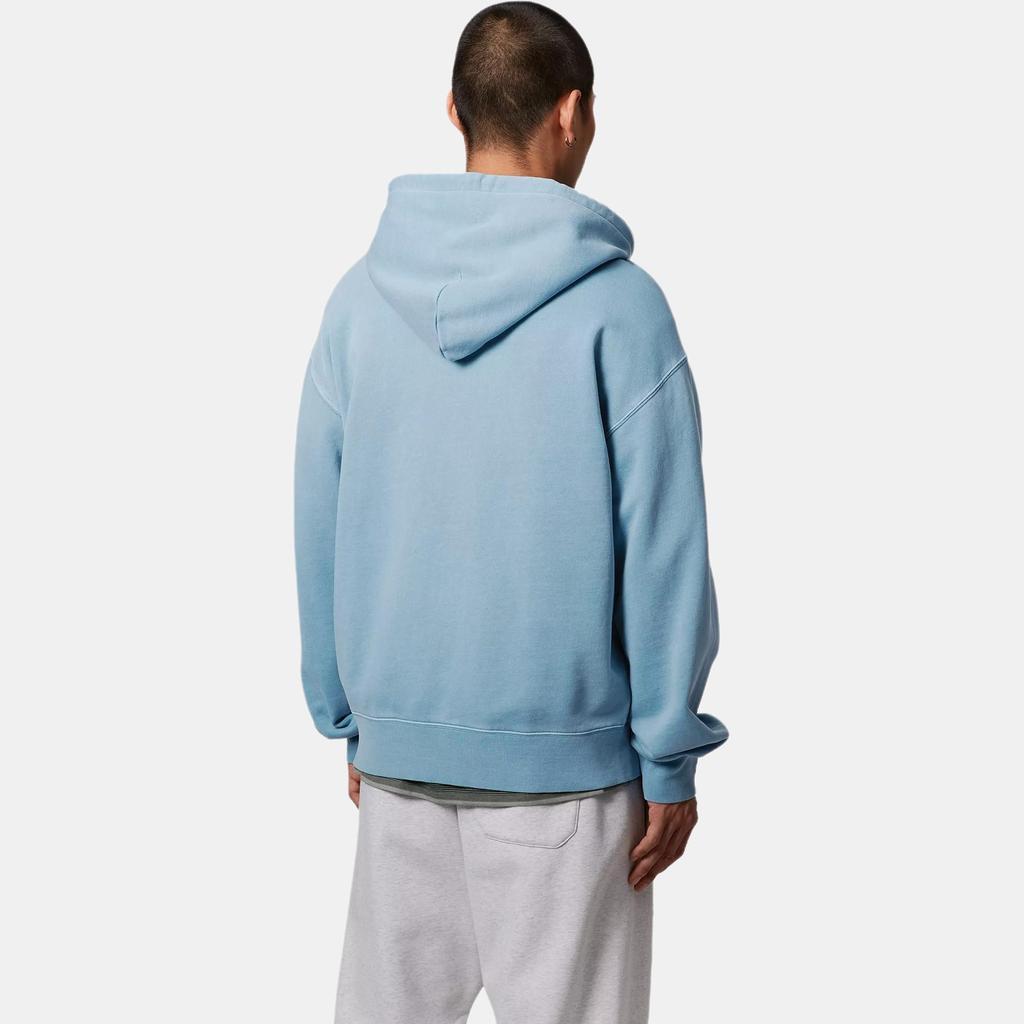 Carhartt WIP Loose Fit Square Label Kangaroo Pocket Zip Long Sleeve Jacket Men jackets Light-Blue I033064-2PA-GD