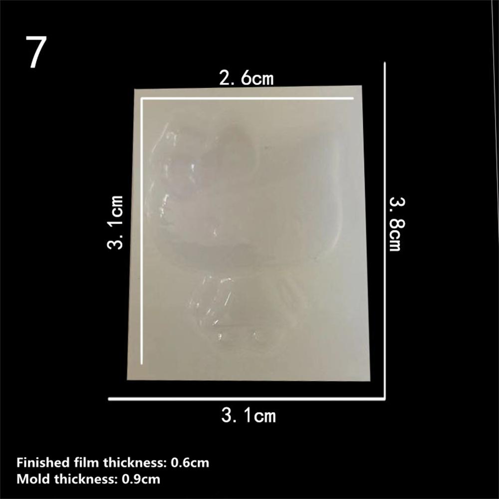 3D Cookie Cake Tray Silicone Mold Resin Drop Silicone Mold for DIY Party Dessert Muffin Biscuit Embossing Mould Box Christmas