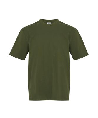 SOLEW Essential Loose Fit Crew Neck T-Shirt_Khaki