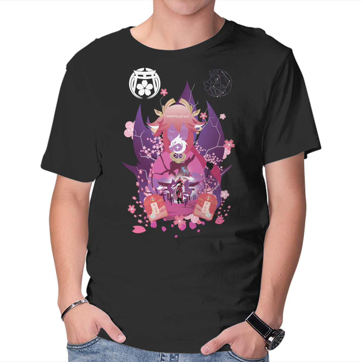Unisex Crew Neck T-Shirt Fox Envoy Graphic Short Sleeve Casual Tee XXXL