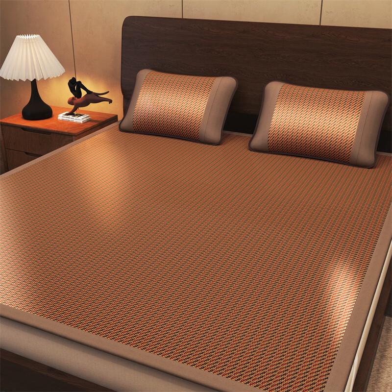 

Hundun Double-Sided Rattan & Ice Silk Summer Cooling Mat