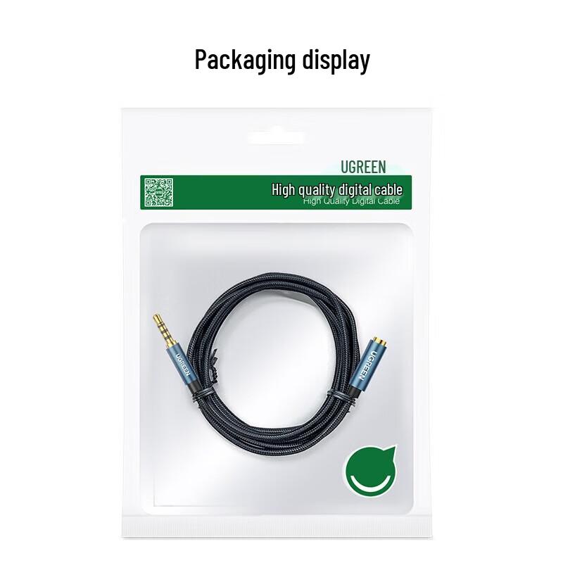 UGREEN AV118 3.5mm Audio Extension Cable with Mic Support