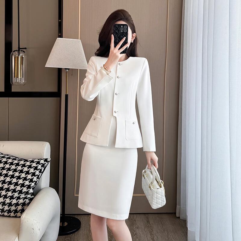 Women s Professional Blazer & Skirt Suit Set 2XL