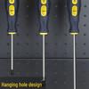 Industrial-Grade Magnetic Phillips & Slotted Screwdriver Set - Super Hard, Small Screwdriver Collection