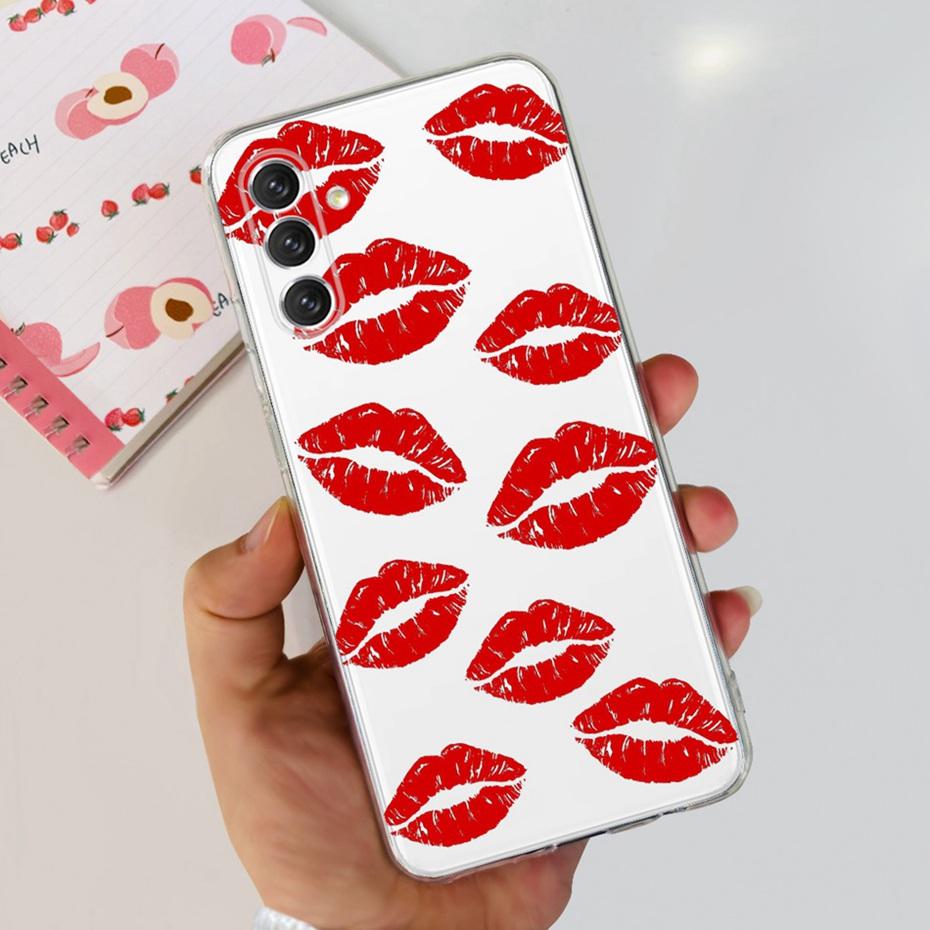 For Samsung Galaxy A14 Cute Flower Cat Pattern Phone Case For SamsungA14 A 14 4G 5G SM-A145F A146B Soft Silicone TPU Back Cover