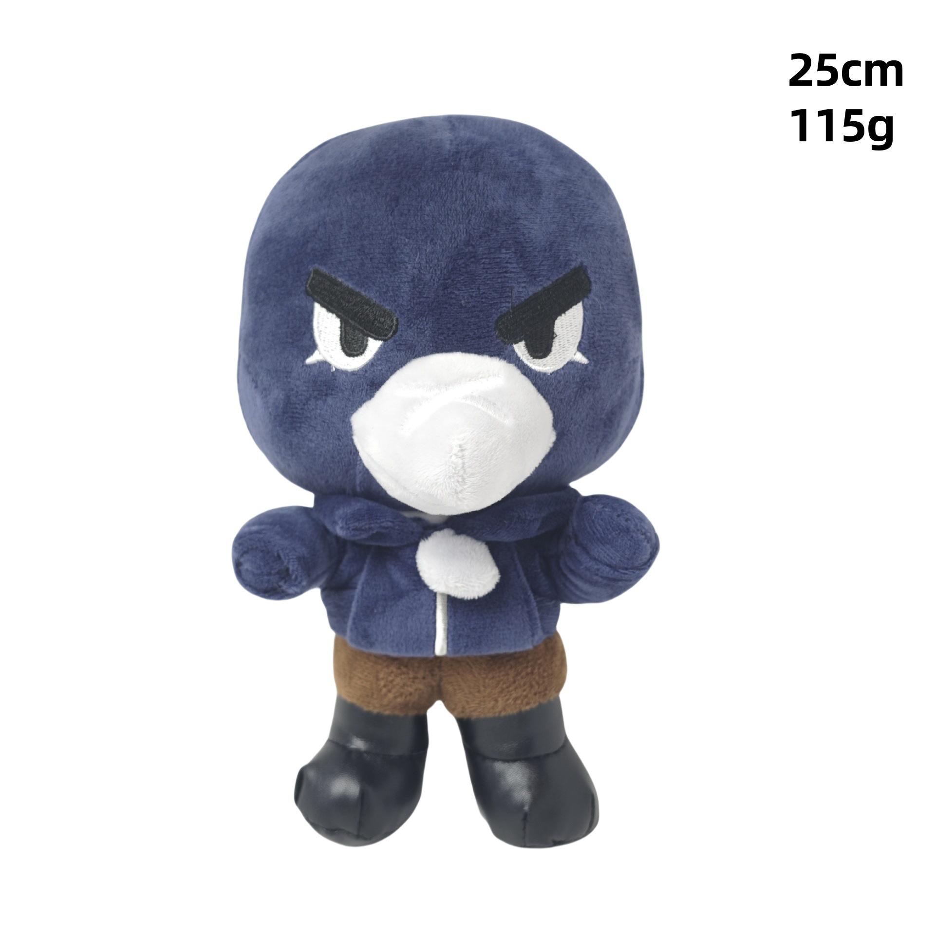 

Новая мультяшная игра Wilderness Brawl Spike Doll Surrounding Plush Lyon Doll Hero Toy чёрный
