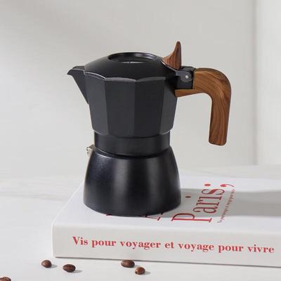 Shangqi Dubbelventil Moka Kaffekanna Set