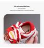 2026 Baby Walker Shoes: Red Non-slip Soft Sole, Unisex, Closed-toe for Toddlers Aged 1-3.