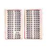 Large Capacity Mascara Book: Mixed Pack of Thin False Eyelash Strips & Individual Clusters for a Natural Look.