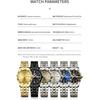 OPK Women's Quartz Analog Watch Simple Lightweight Classic Waterproof Gray with Date Function and Luminous Display