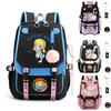 Jasmine Cute Printed Usb Interface Large Capacity Student Leisure Schoolbag