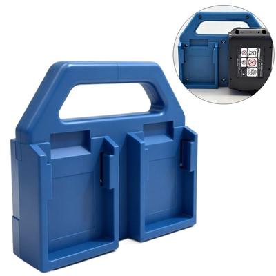 Portable Lithium Battery Storage Rack Handheld Storage Basket Battery Mount Holder for Makita 18V Battery