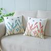 45X45CM Plant Embroidery Throw Pillow Cover Nordic Fresh  Stamping Waist Cushion Cover Decor Home Decorative Pillowcase