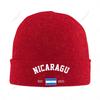 Knitted Hat Unisex Nicaragua EST Independence Day For Unisex Women Boys Winter Autumn Beanie Cap Warm Bonnet