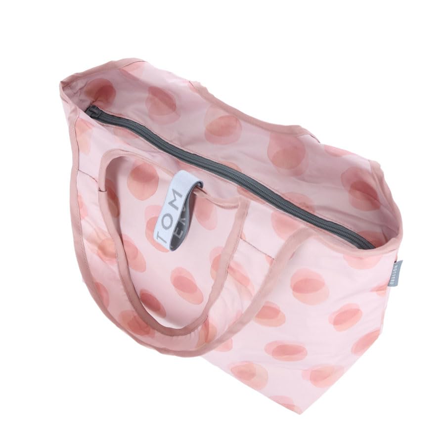MOTTERU Kururito Cooler Mini Market Bag Pattern Insulated Tote Shopping Eco Tote Day Gift Collection, Bag, Bag, Bag, Compact, Stylish, Aluminum,