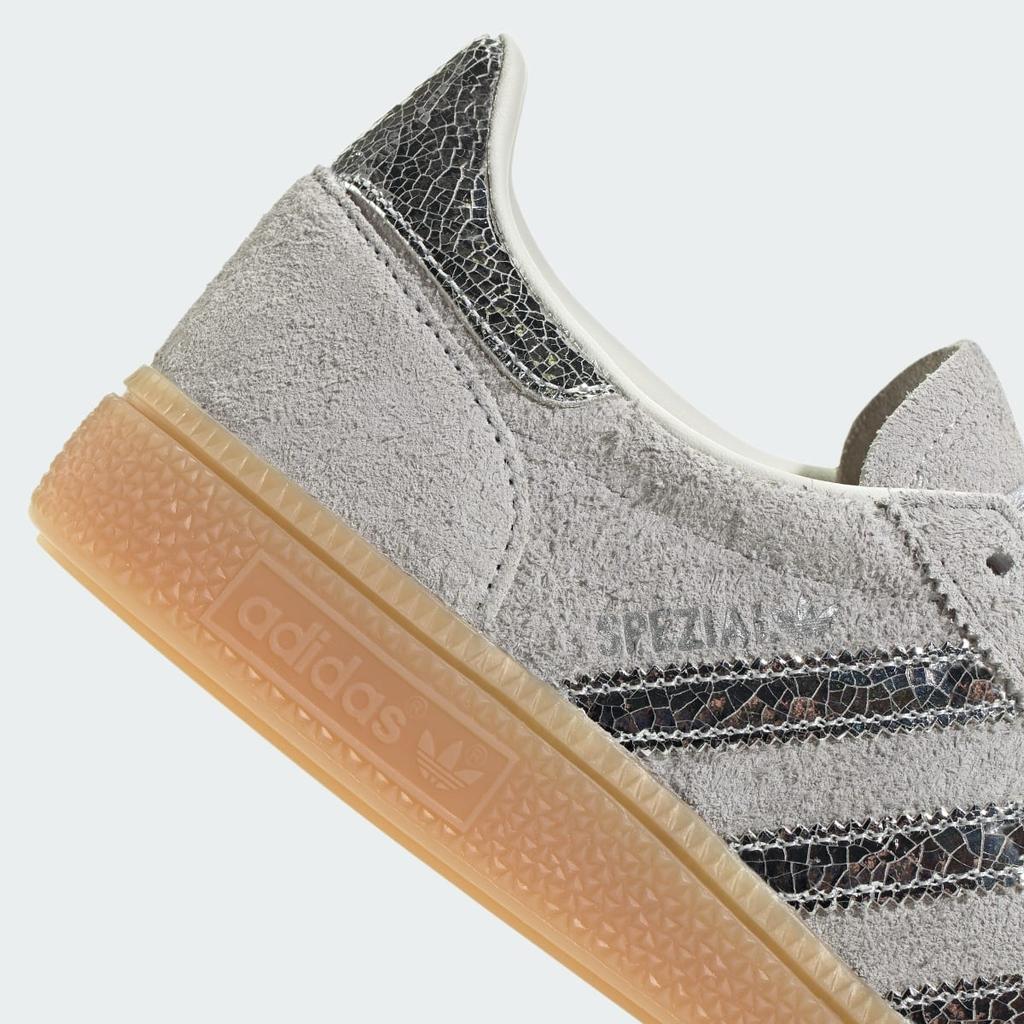adidas HANDBALL SPEZIAL SHOES HQ0267 Unisex Originals Sneakers Grey Two / Silver Metallic / Gum