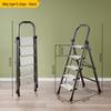 Multifunctional Carbon Steel Folding A-Frame Ladder for Indoor Use