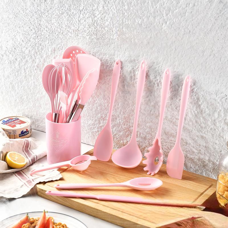 ZISIZ Silicone Non-stick Cooking Utensil Set