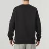 PUMA Letter Print Fleece Pullover Sweatshirt 'Black White' Men's 682722-01
