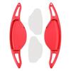 Steering Wheel Paddle Shifter Extension For Nissan Mitsubishi Aluminium Red