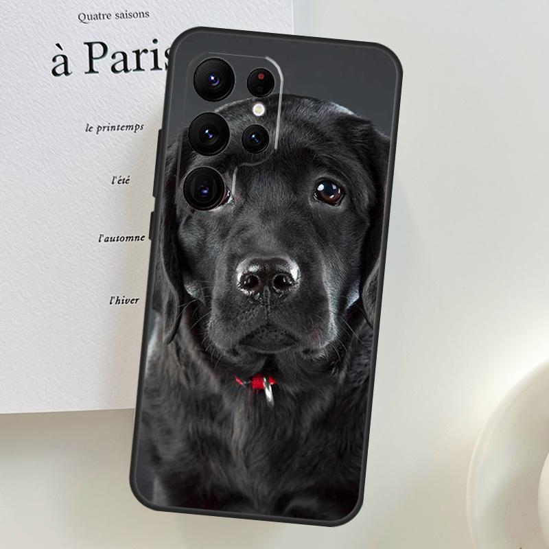 Labrador Puppy Dog Case For Samsung Galaxy S26 Ultra S25 S23 S22 S21 S24 Ultra S10 S20 Plus S25 FE Phone Cover