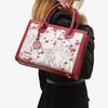 New Fashionable Chinese Style Floral Shoulder Bag 2024 Autumn/Winter Trendy Large Capacity Casual Simple Tote Handbag