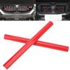 2 szt. Pasek Dekoracyjny Grillu Samochodowego PVC Odporny na Rdzę Zamiennik Dekoracyjny dla Serii X3 2011-2018
