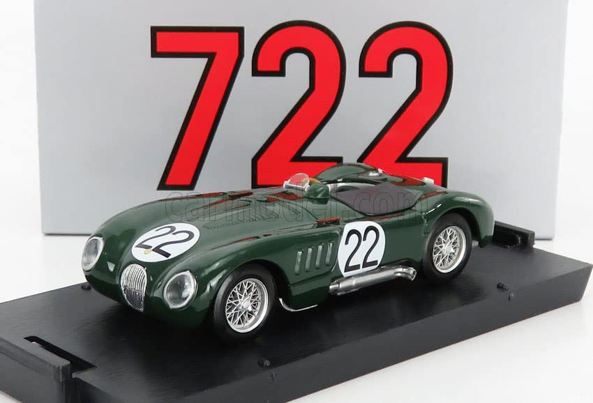 Blum Jaguar Le Mans 24 Hours 1951 BRUMM LE MANS 1/43 C-Type #22 Moss-Fairman C-TYPE MOSS-FAIRMAN [Used]