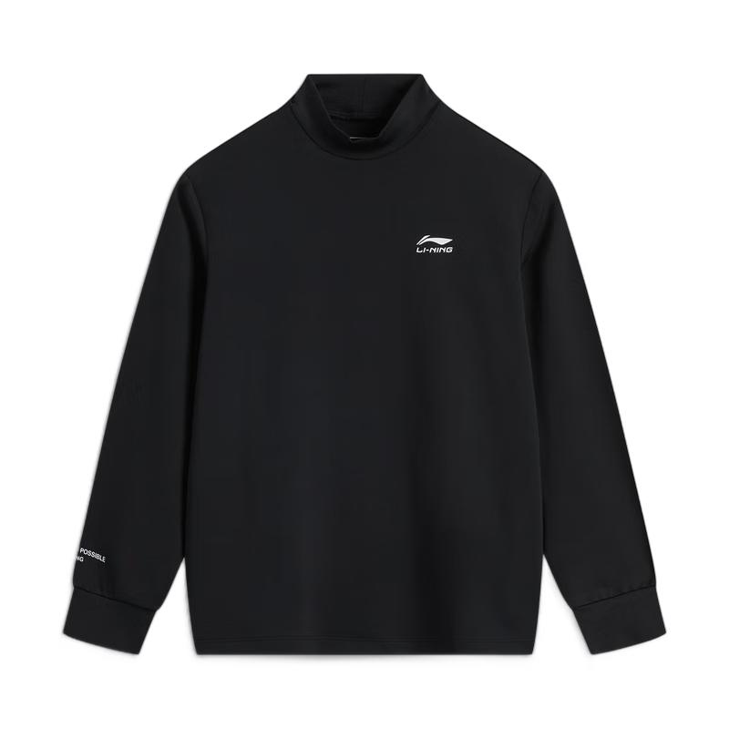 Li-Ning Youth Sports Long Sleeve Mock Neck T-Shirt YTLV103 140