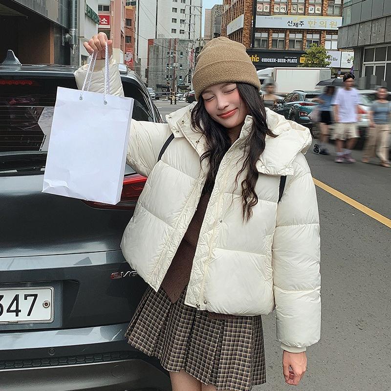 

Новая женская сезонная короткая куртка с хлопковой подкладкой, корейская версия свободного кроя, маленькая куртка с хлопковой подкладкой, повседневное пальто. XL