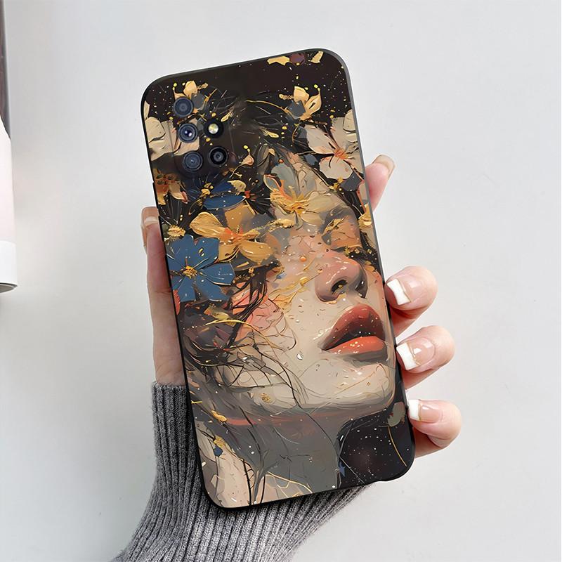 For Samsung Galaxy M51 Case SM-M515F 6.7'' Cute Cartoon Cat Fox Back Cover Soft Silicone Phone Case For Samsung M51 M 51 Fundas