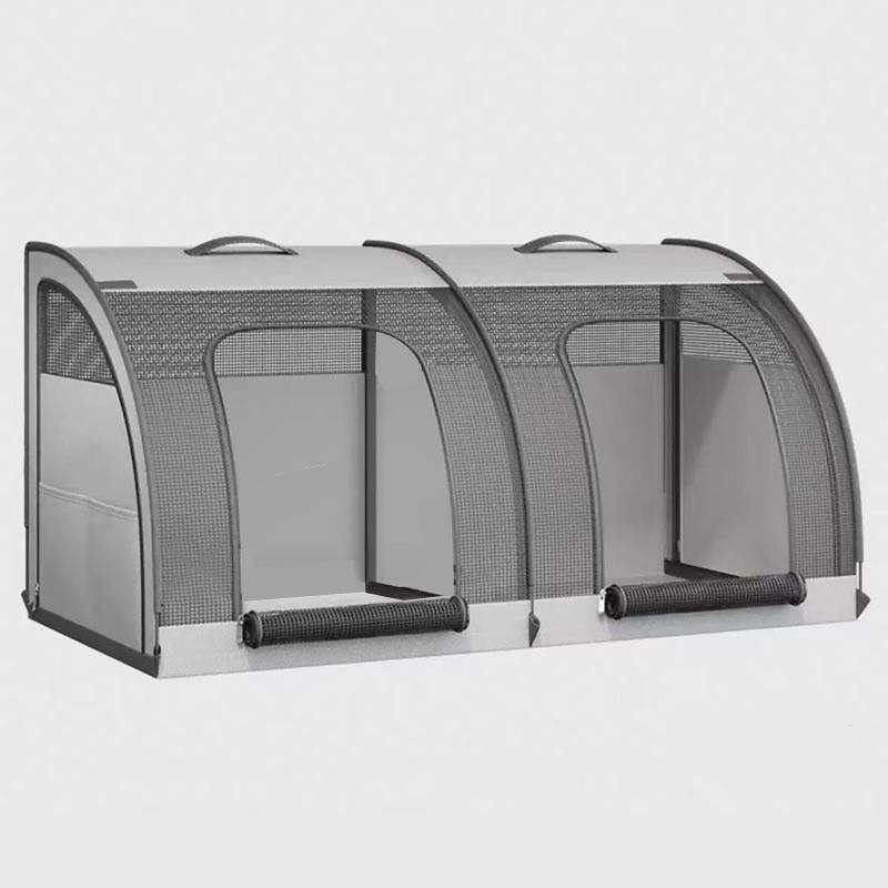 Portable Dog Car Seat for Small Medium Dogs Foldable Travel Pet Carrier for Corgi Backseat Cat Cage Breathable Outdoor Kennel