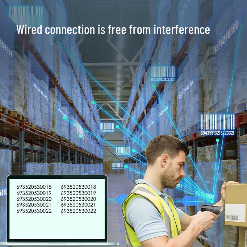 Deli AA386 Barcode Scanner