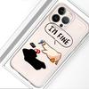 Cartoon Duck Case for iPhone 17 Pro Max XR 11 7 8 16 15 13 Pro 14 Plus XS Max 12 Mini Air Soft Phone Cover