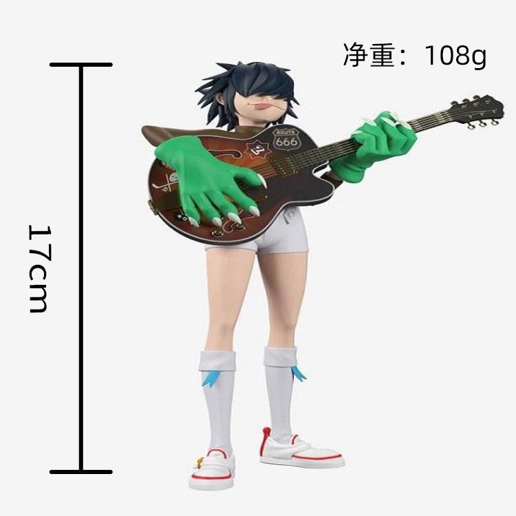 First-Class Gorillaz Top-Grade Band First-Class Action High-Standard Figureure Collection Kit - Superior-Grade Rock Top-Grade Band First-Class No box