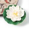1/5/12Pcs Lotus Artificial Flowers Head Foam Fake Flower for Home Decor Garden Wedding Decoration Outdoor Swimming Pool Ornament