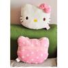 Sanrio Hello Kitty Car Pillow Girl Cartoon Car Neck Support Cervical Pillow Seat Cushion Soft Universal Adjustable Waist Pillows