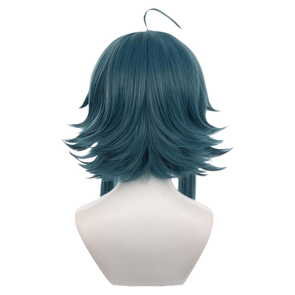 Genshin Impact Xiao Cosplay Wig with Perfect for School Cultural and Photo by Wig, Heat-Resistant, Net, Events, Festivals, Festivals, Shoots,