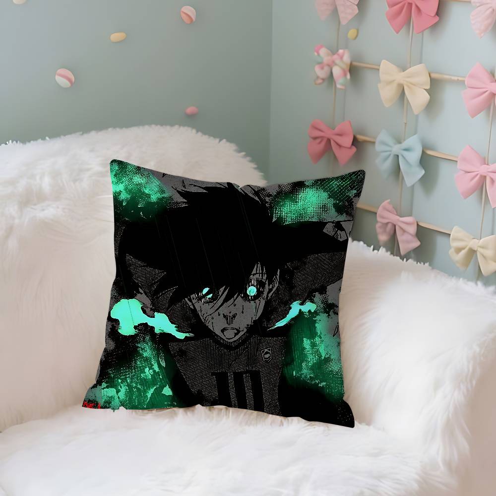 Cute M-Michael Kaiser Case Plush Fabric Soft Pillowcase Double Sided Print Cushion Cover Household Gifts