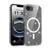Magnetic Glitter Clear Case for Magsafe Iphone 17 Pro Max Air 16 Plus 16E 15 13Pro 14 Pro 16Pro 17Pro Mag Safe Anti Yellowing Phone Cover