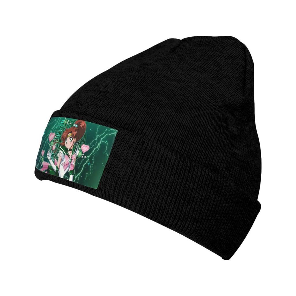 Sailors Moon Anime Unisexga Skullies Beanies Caps Unisex Winter Warm Knitting Hat Adult Usagi Tsukino Bonnet Hats Outdoor Ski Cap