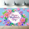 Photography Backdrop Love Rose Floral Mother's Day Anniversary Birthday Home Party Photo Background Prop