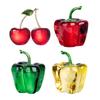 Crystal Fruit Sculpture Art Home Desktop Bookshelf Decorative Ornament