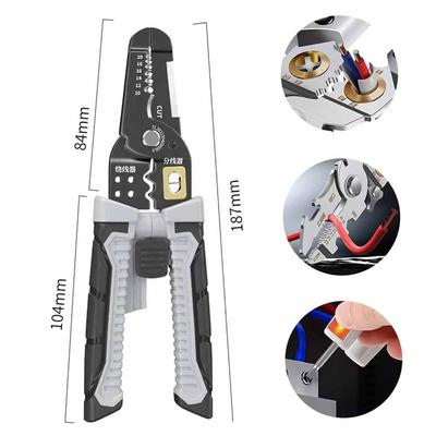10 In 1 Automatic Wire Stripper Electric Cable Stripper Cutter Multi-functional Stripping Crimping Pliers Terminal Hand Tool