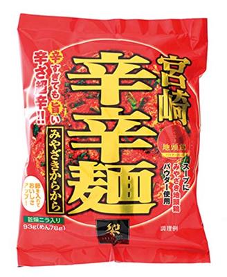 Hibiki Miyazaki Scharfe Nudeln 1 Portion x 12 Beutel (Instantnudeln)