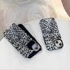 Mobile phone case iphone16plus leopard print mobile phone case Apple 17promax magnetic film case 12