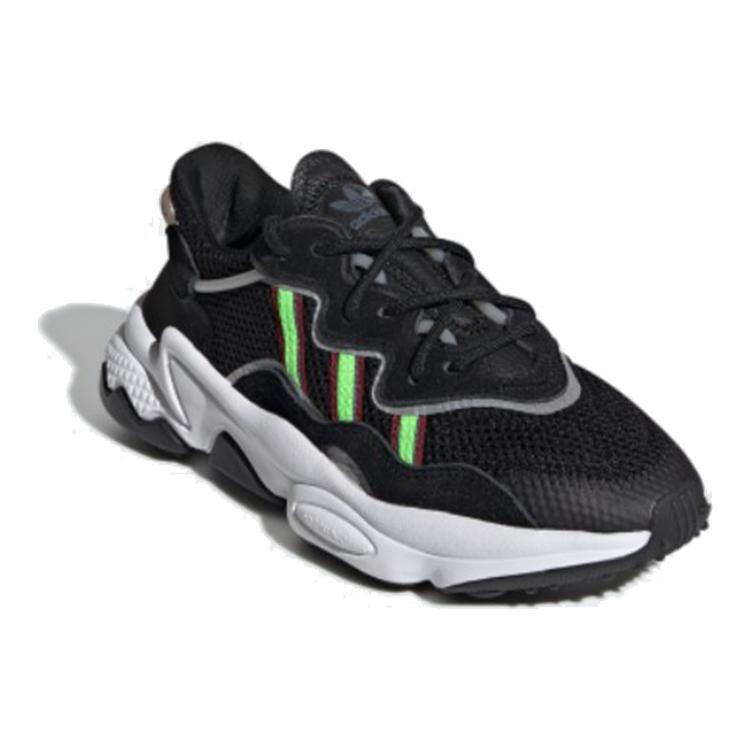 adidas Ozweego Negro Core Verde Solar Juvenil EE7772