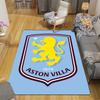 Aston Villa Pattern Rug Floor Mat for Living Room or Bedroom Soft and Comfortable Carpet a Gift for Birthday and Holiday.